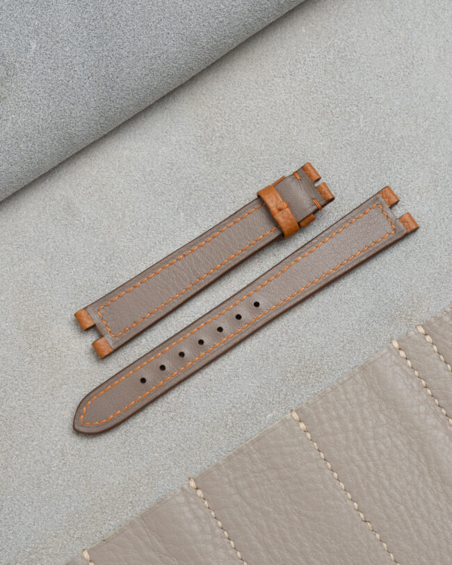 Golden Epsom Strap for Must de Cartier3