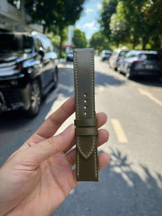 Olive Shell Cordovan Slim