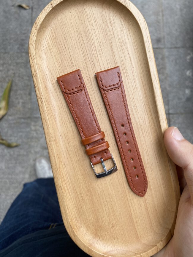 Tan Vachetta Strap For JLC Reverso