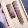Camel Alligator Strap (FOLDED EDGE) 3 Camel Alligator Strap (FOLDED EDGE)