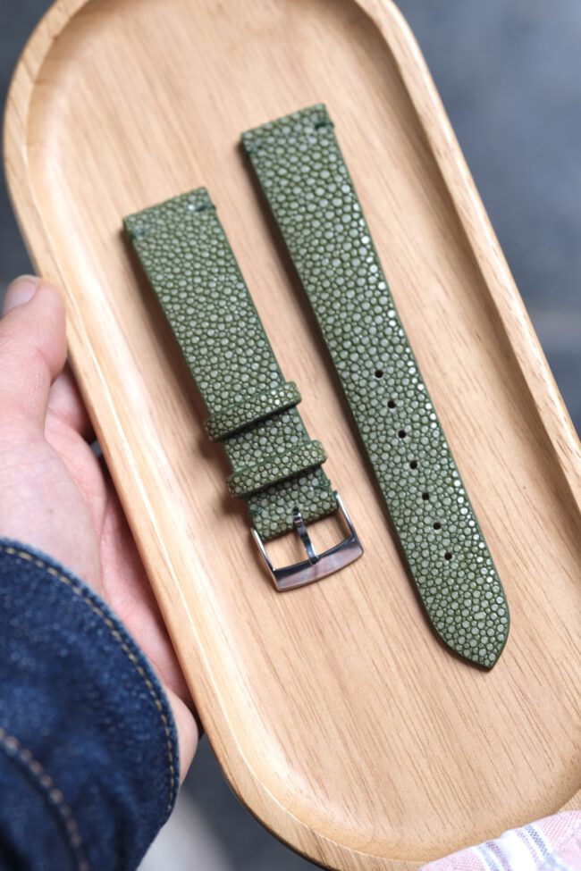 Stingray Leather Watch Strap