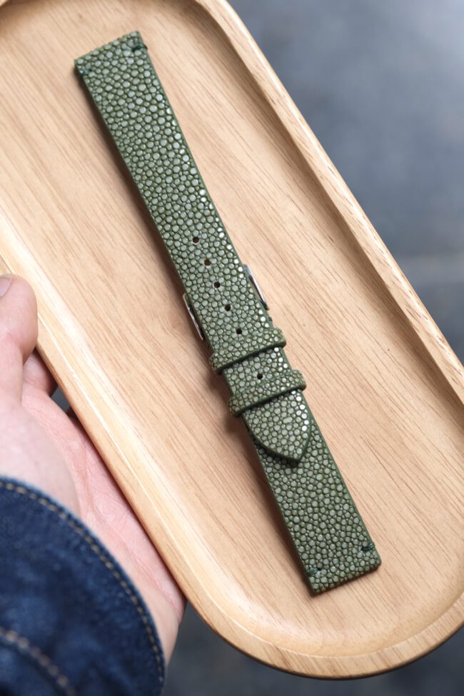 Stingray Leather Watch Strap1