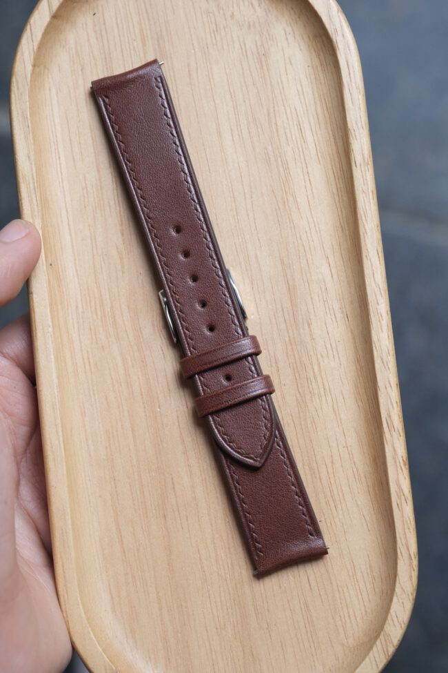 Brown Cowhide Slim Strap (Curved)12