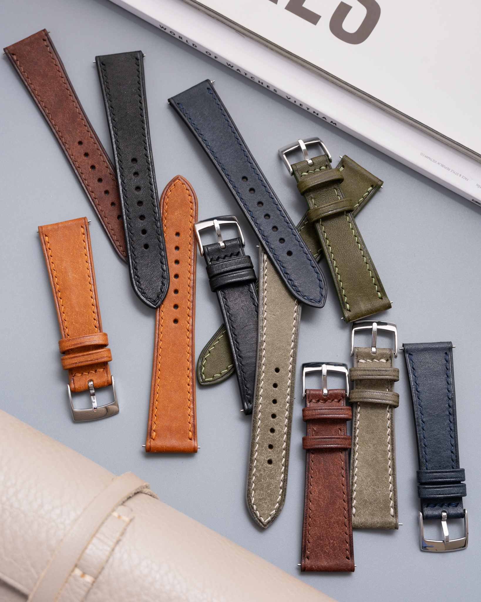 Babele Slim Straps by Hoa Sa – Slim Leather Straps That Elevate Every Watch 3 Cognac Pueblo Slim Strap123