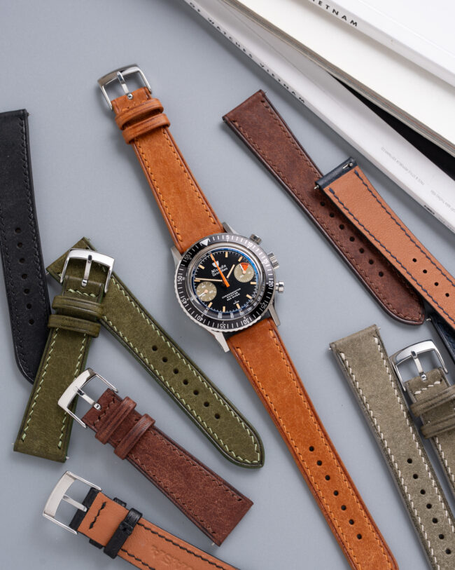 Cognac Pueblo Slim Strap8