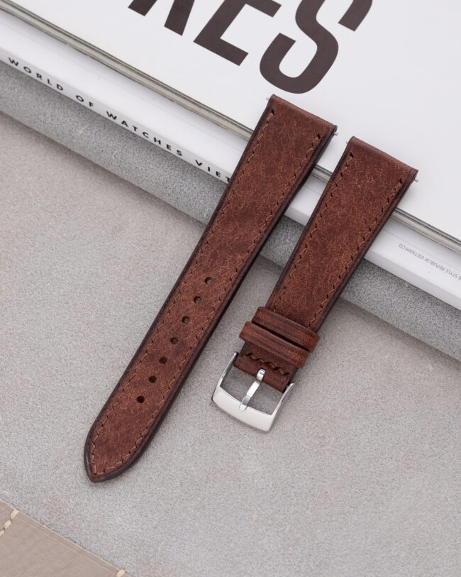 Dark Brown Pueblo Slim Strap