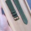 Dark Green Suede Stitchless Strap (FOLDED EDGE) 5 Dark Green Suede Stitchless Strap (FOLDED EDGE)
