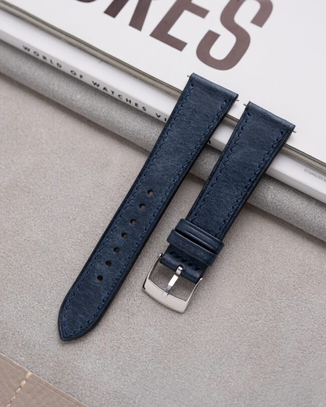 Navy Pueblo Slim Strap