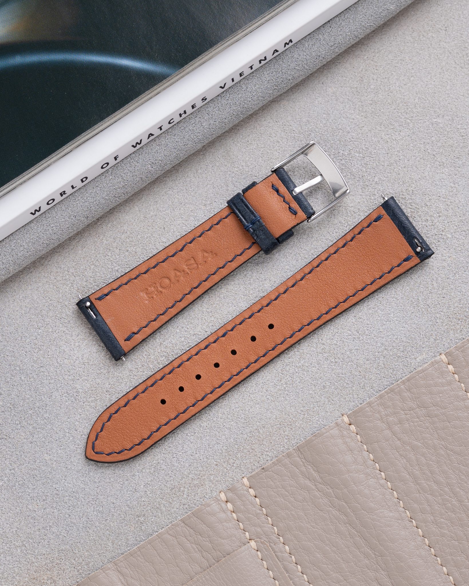 Navy Pueblo Slim Strap 11 Navy Pueblo Slim Strap5