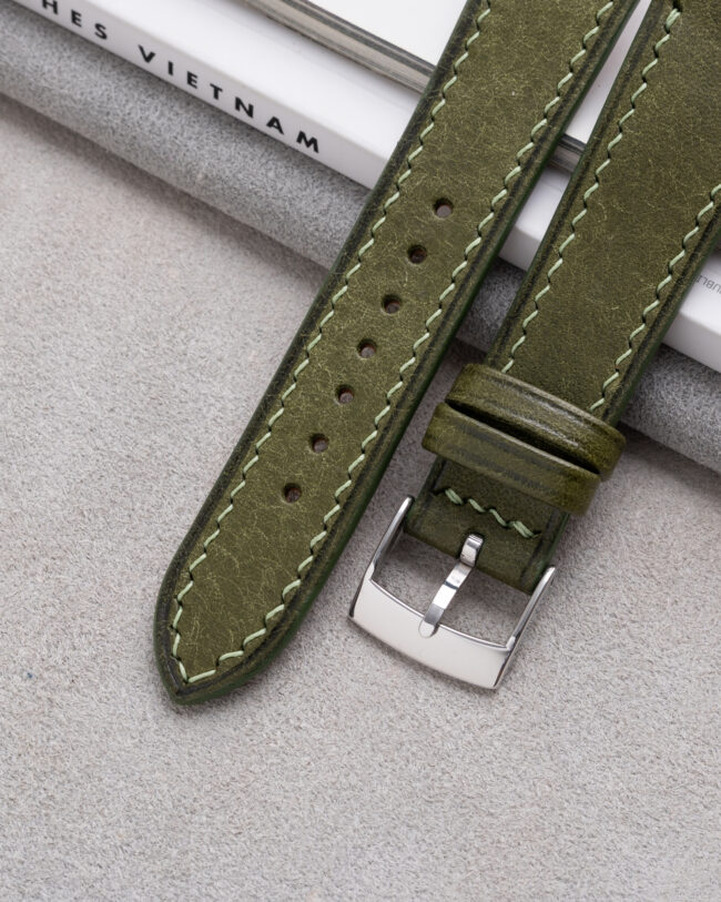 Olive Green Pueblo Slim Strap1