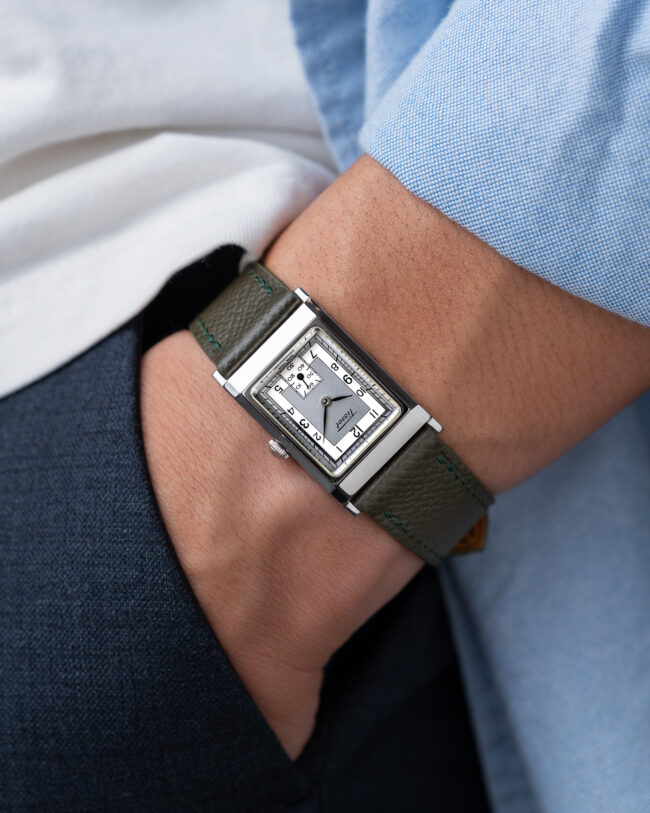 Moss Green Epsom Slim Strap123