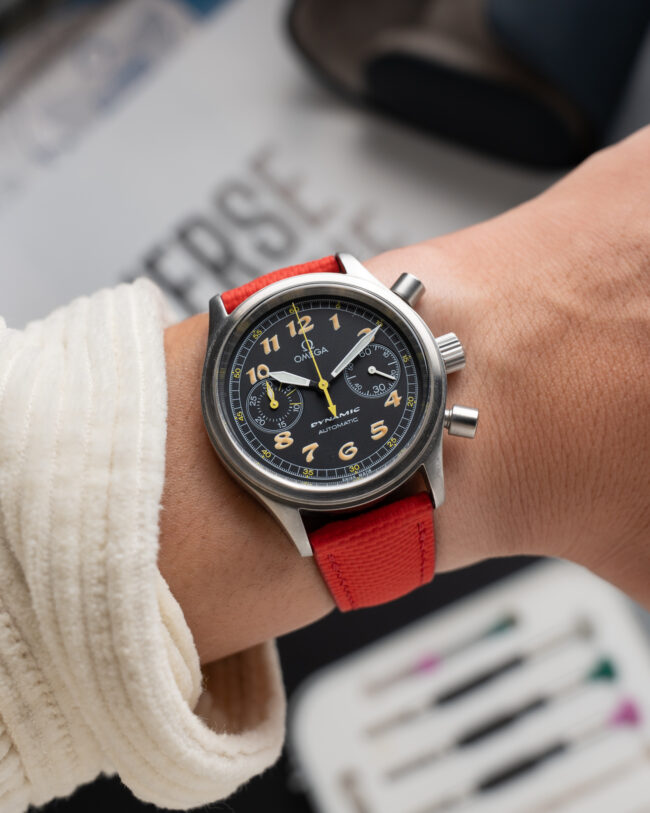 Red Sailcloth Signature Strap123