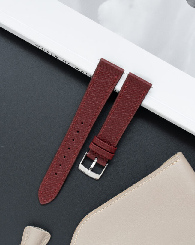 Burgundy Taiga Slim Strap