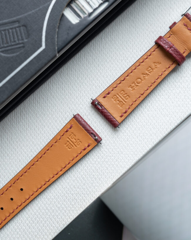 Burgundy Taiga Slim Strap5