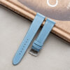 Baby Blue Saffiano Slim Strap