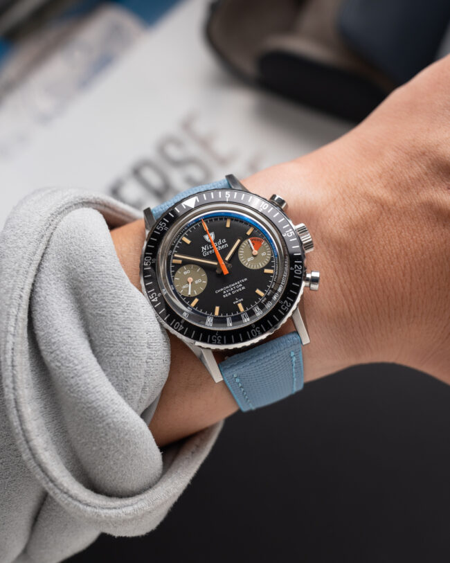 Baby Blue Sailcloth Signature Strap2