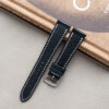Black Saffiano Slim Strap