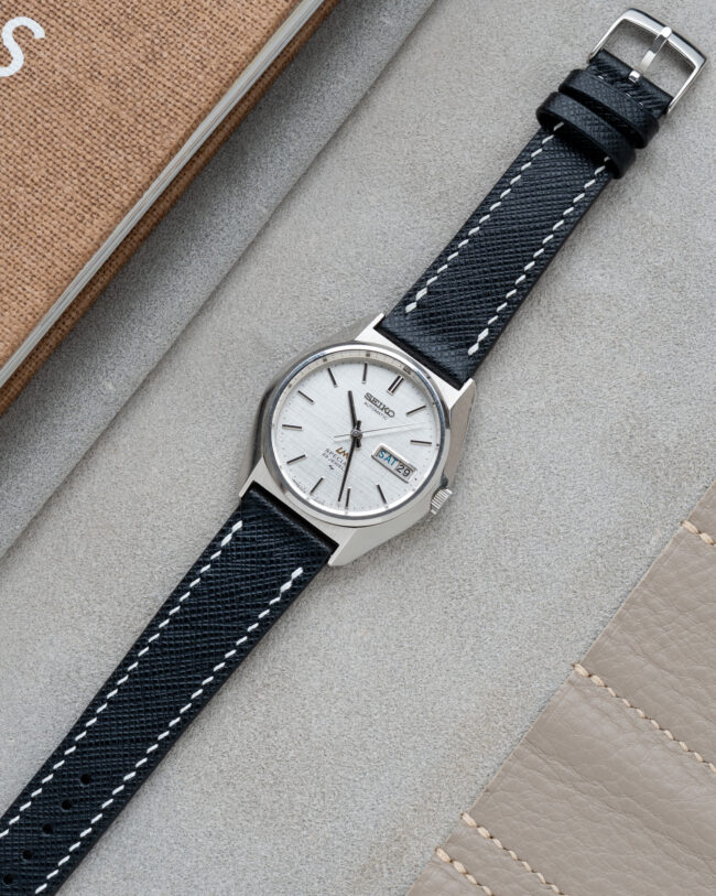 Black Saffiano Slim Strap5