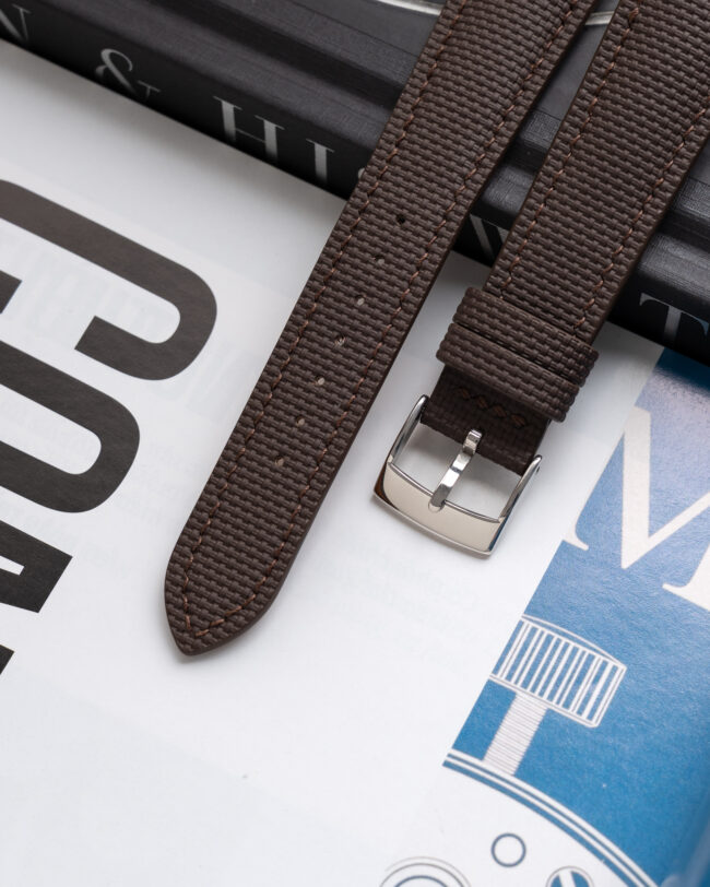 Dark Brown Sailcloth Signature Strap1