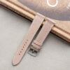 Dusty Pink Saffiano Slim Strap