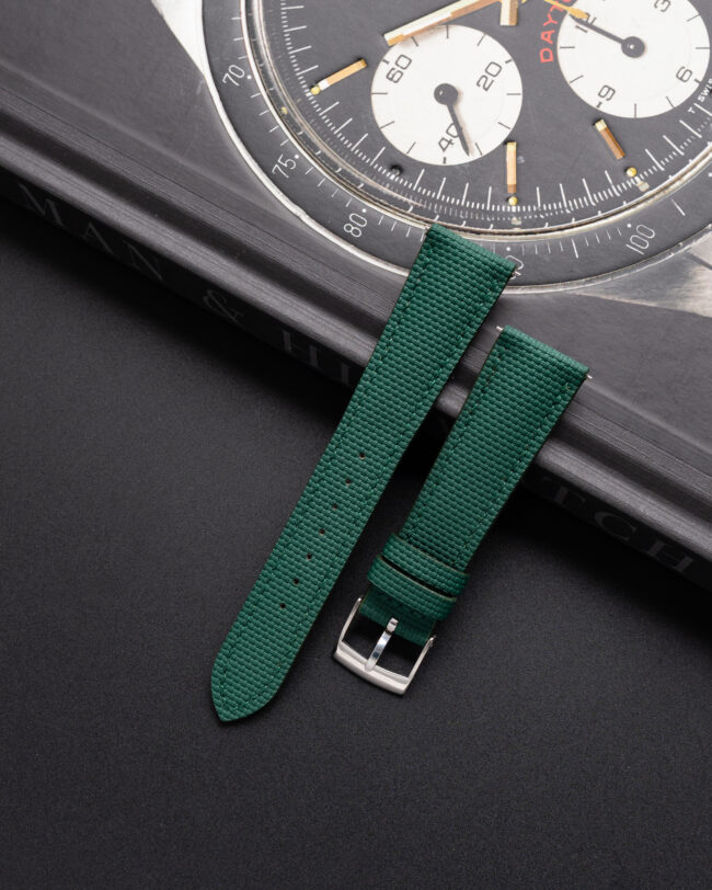 Emerald Green Sailcloth Signature Strap