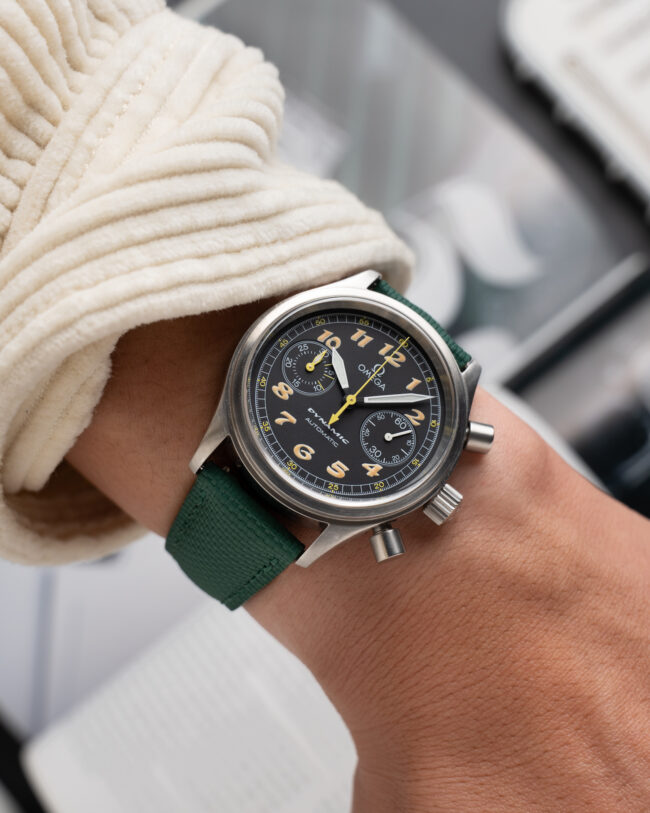 Emerald Green Sailcloth Signature Strap2