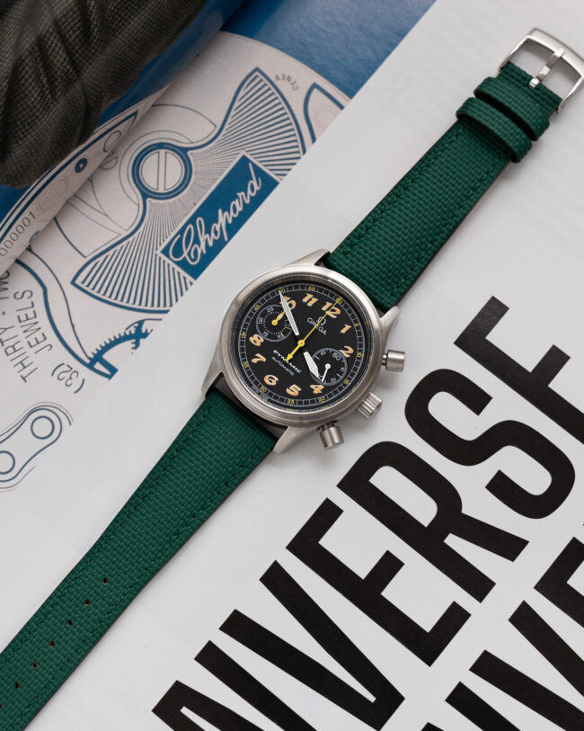 Emerald Green Sailcloth Signature Strap5