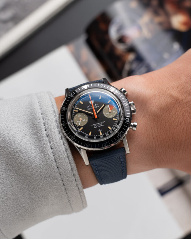 Navy Sailcloth Signature Strap3