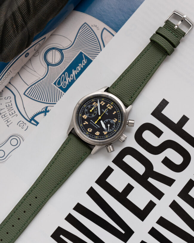Olive Green Sailcloth Signature Strap2