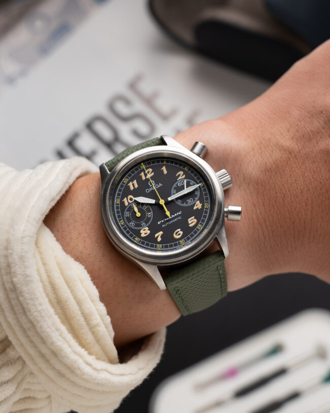 Olive Green Sailcloth Signature Strap3