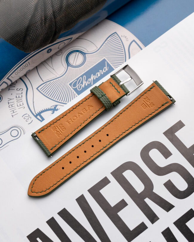 Olive Green Sailcloth Signature Strap6