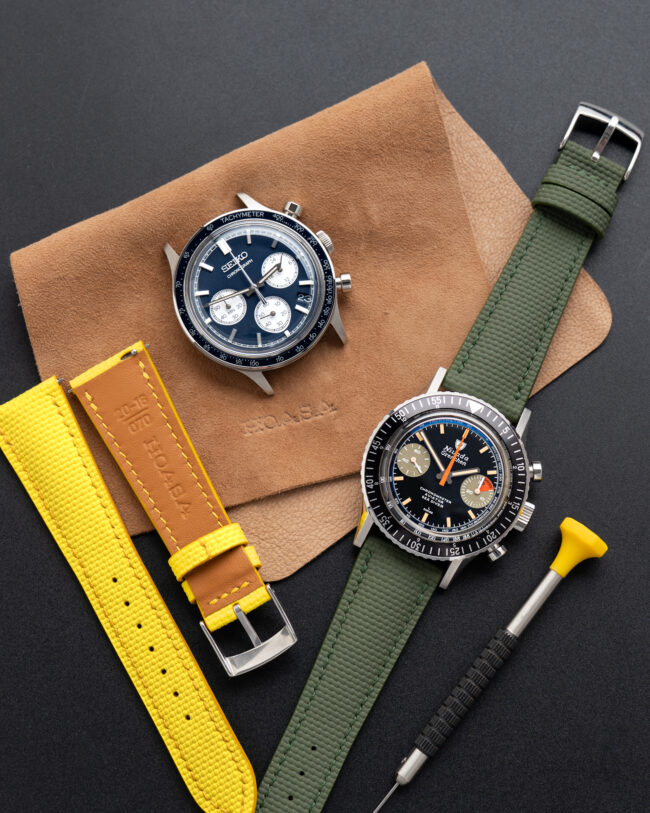 Olive Green Sailcloth Signature Strap9