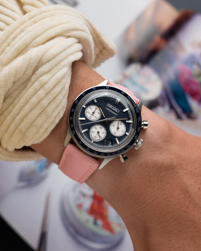 Pink Sailcloth Signature Strap1