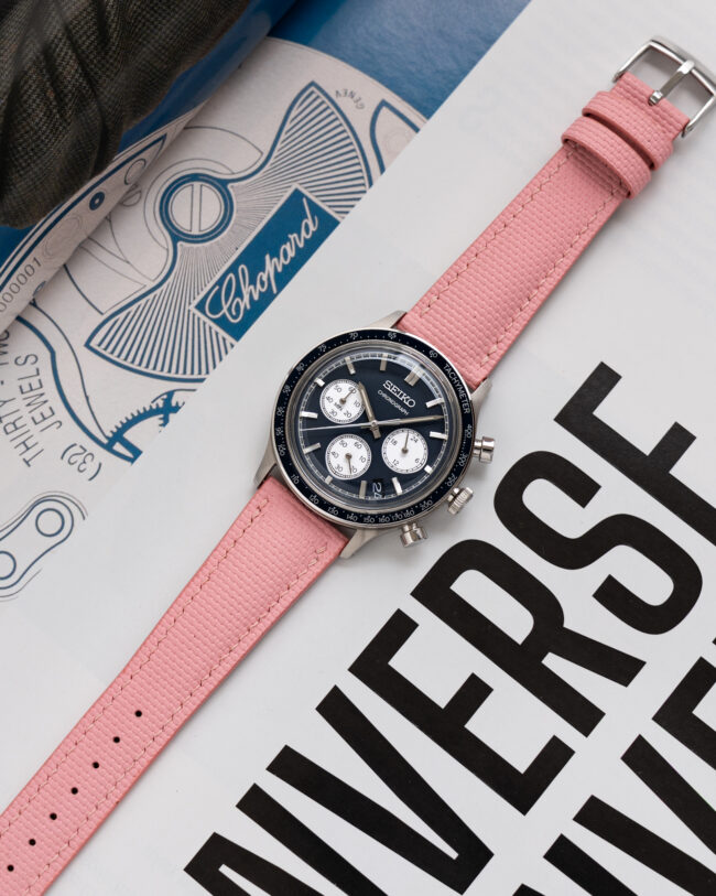 Pink Sailcloth Signature Strap2