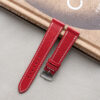 Red Saffiano Slim Strap 6 Red Saffiano Slim Strap