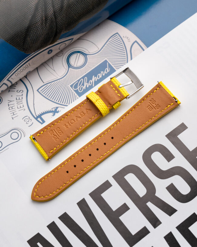 Yellow Sailcloth Signature Strap5