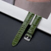 Glossy Moss Green Alligator Signature Strap