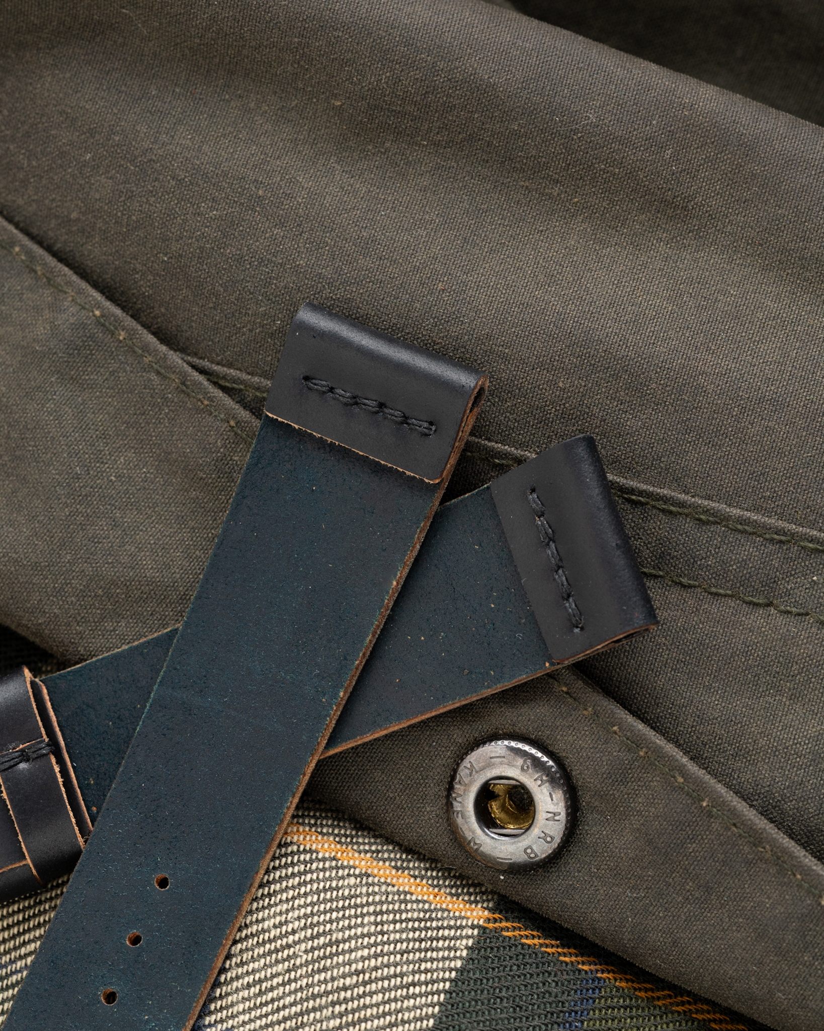 Black Horween Shell Cordovan Slim Strap7 Black Horween Shell Cordovan Slim Strap7