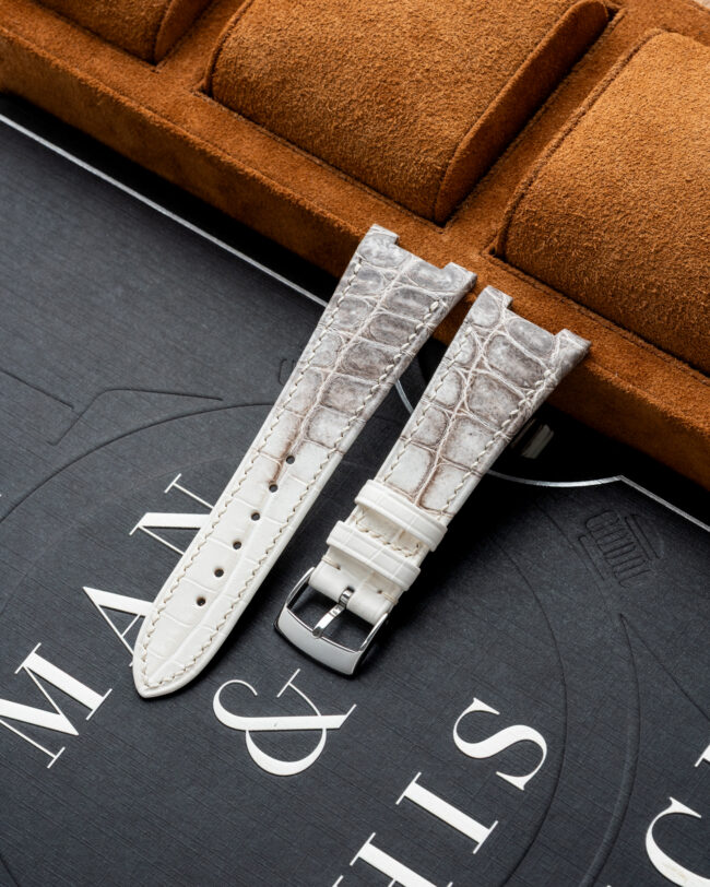 Himalayan Alligator Strap For Patek Philippe Nautilus (FOLDED EDGE)