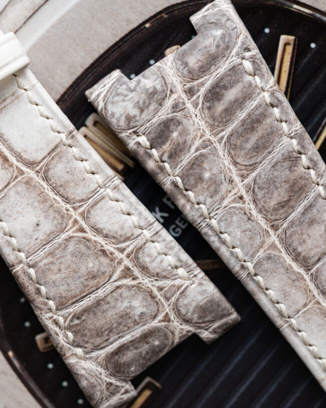 Himalayan Alligator Strap For Patek Philippe Nautilus (FOLDED EDGE)1
