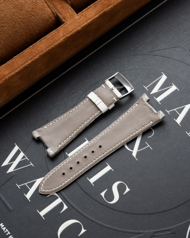 Himalayan Alligator Strap For Patek Philippe Nautilus (FOLDED EDGE)2121
