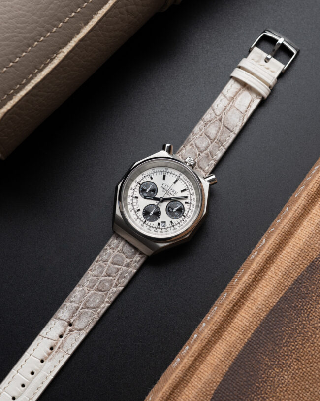 Matte Himalayan Alligator Slim Strap (Oval tip) 3 Matte Himalayan Alligator Slim Strap (Oval tip)6