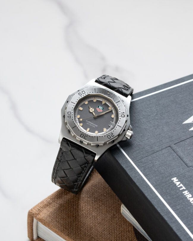 Heritage Weave Black Vachetta Strap11