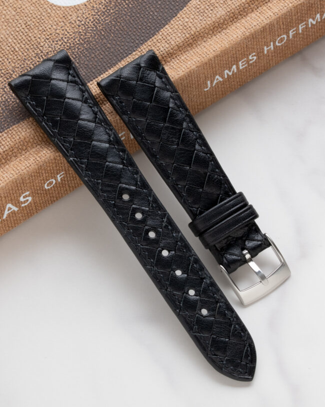 Heritage Weave Black Vachetta Strap131331