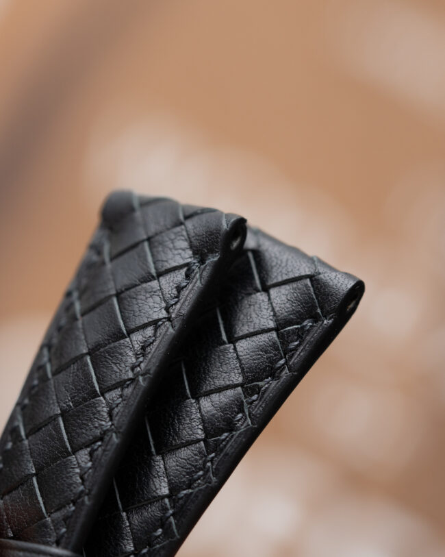 Heritage Weave Black Vachetta Strap2121