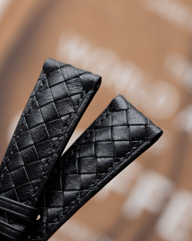 Heritage Weave Black Vachetta Strap5