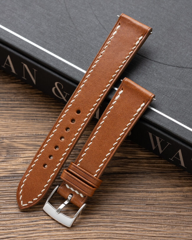 Cognac Buttero Slim Strap1