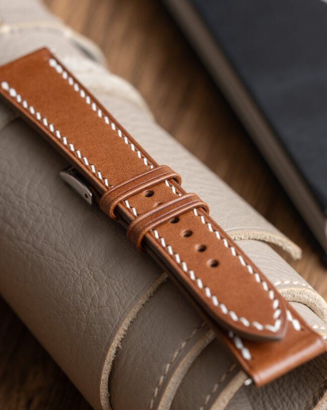 Cognac Buttero Slim Strap8