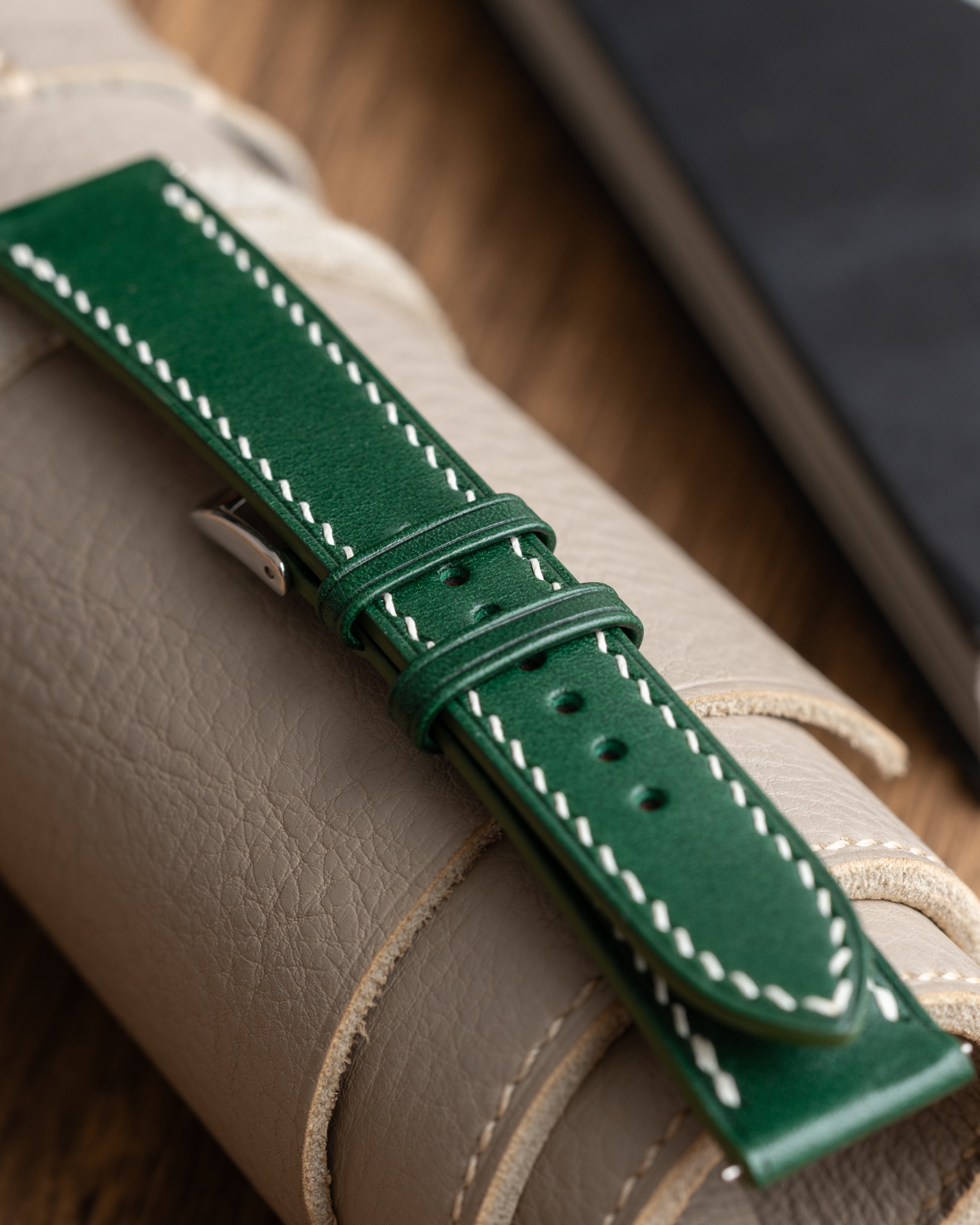 Green Buttero Slim Strap6 Green Buttero Slim Strap6