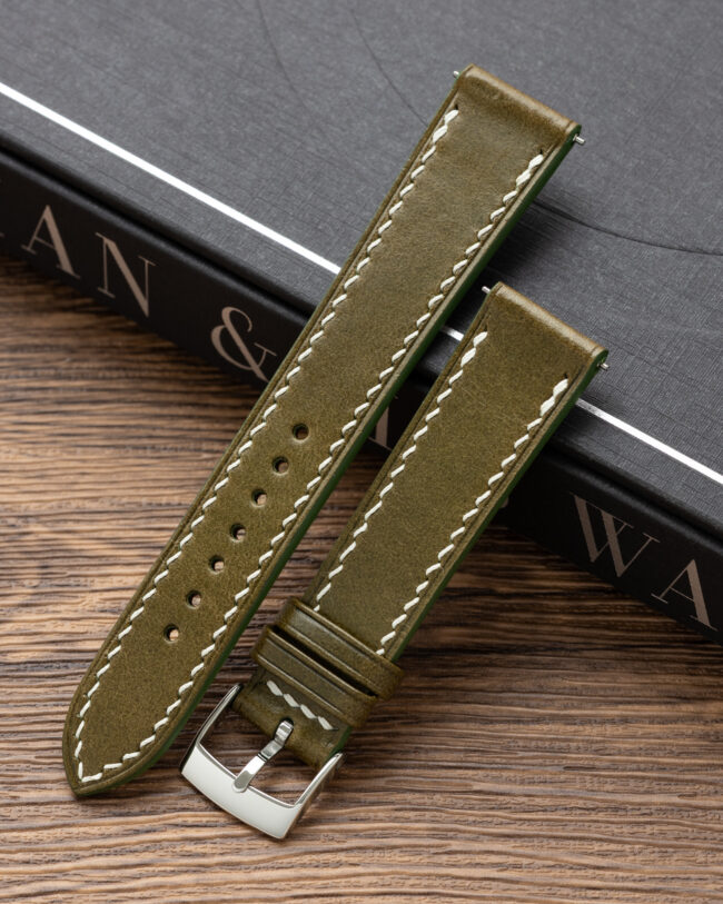 Olive Buttero Slim Strap2